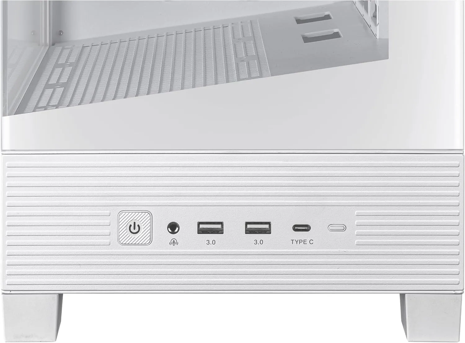 Asus A31 White ATX Mid-Tower Gaming Case - Image 3